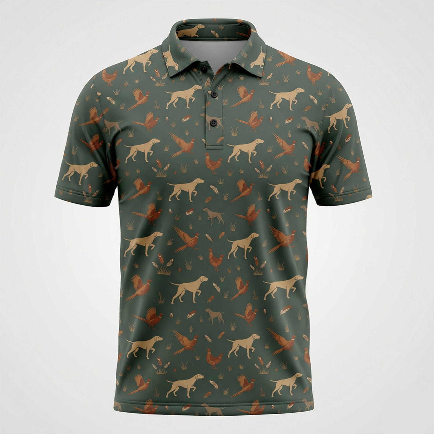 Upland Pheasant Hunting - Polo Shirt PHPL1002
