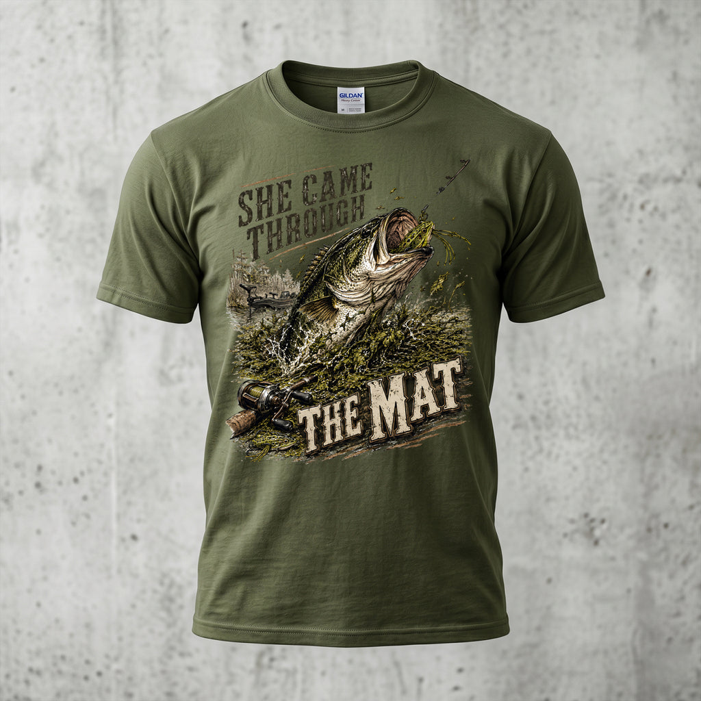 Bass Fishing - Outdoor Cotton T-Shirt BFCT1002