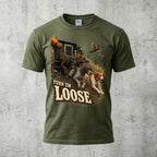 Upland Pheasant Hunting - Outdoor Cotton T-Shirt PHCT1021