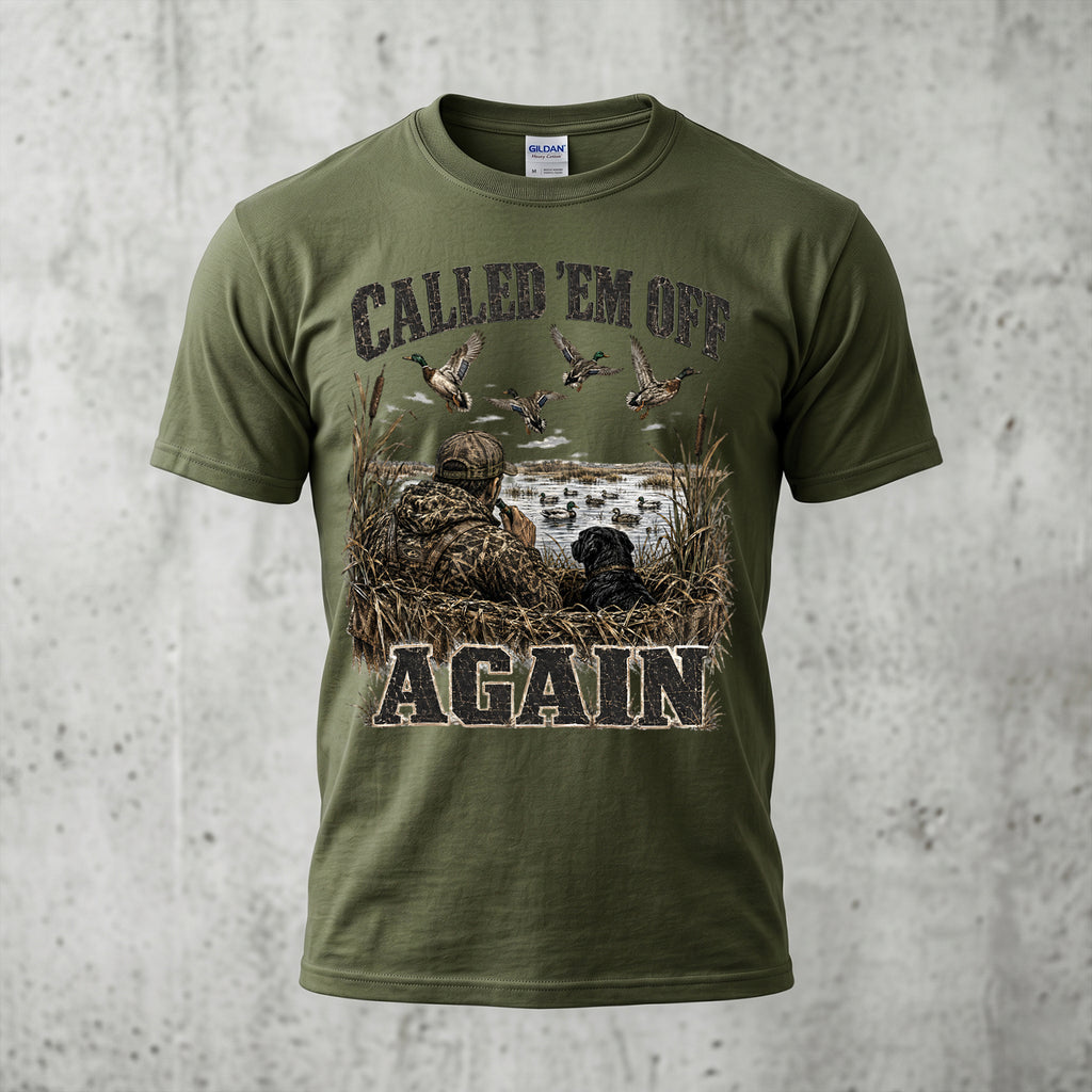 Duck Hunting - Outdoor Cotton T-Shirt DUCT1006