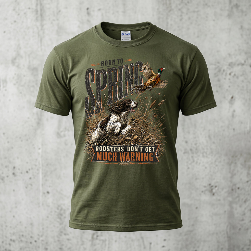 Upland Pheasant Hunting - Outdoor Cotton T-Shirt PHCT1052