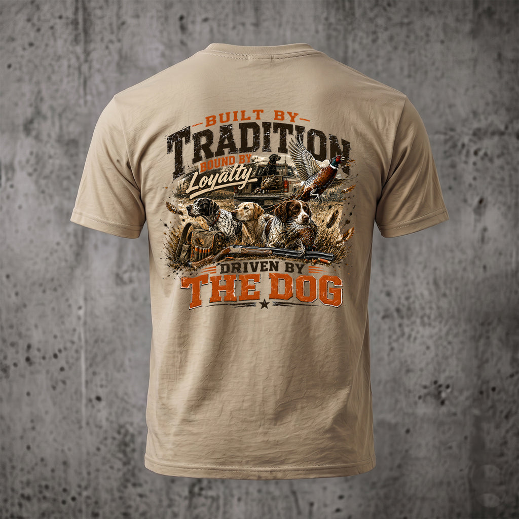 Upland Pheasant Hunting - Back Graphic T-Shirt PHCT1064