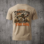 Upland Pheasant Hunting - Back Graphic T-Shirt PHCT1064