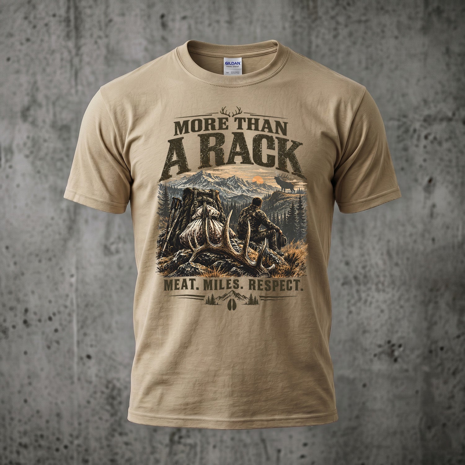 Elk Hunting - Outdoor Cotton T-Shirt EHCT1005