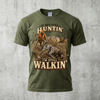 Upland Pheasant Hunting - Outdoor Cotton T-Shirt PHCT1030