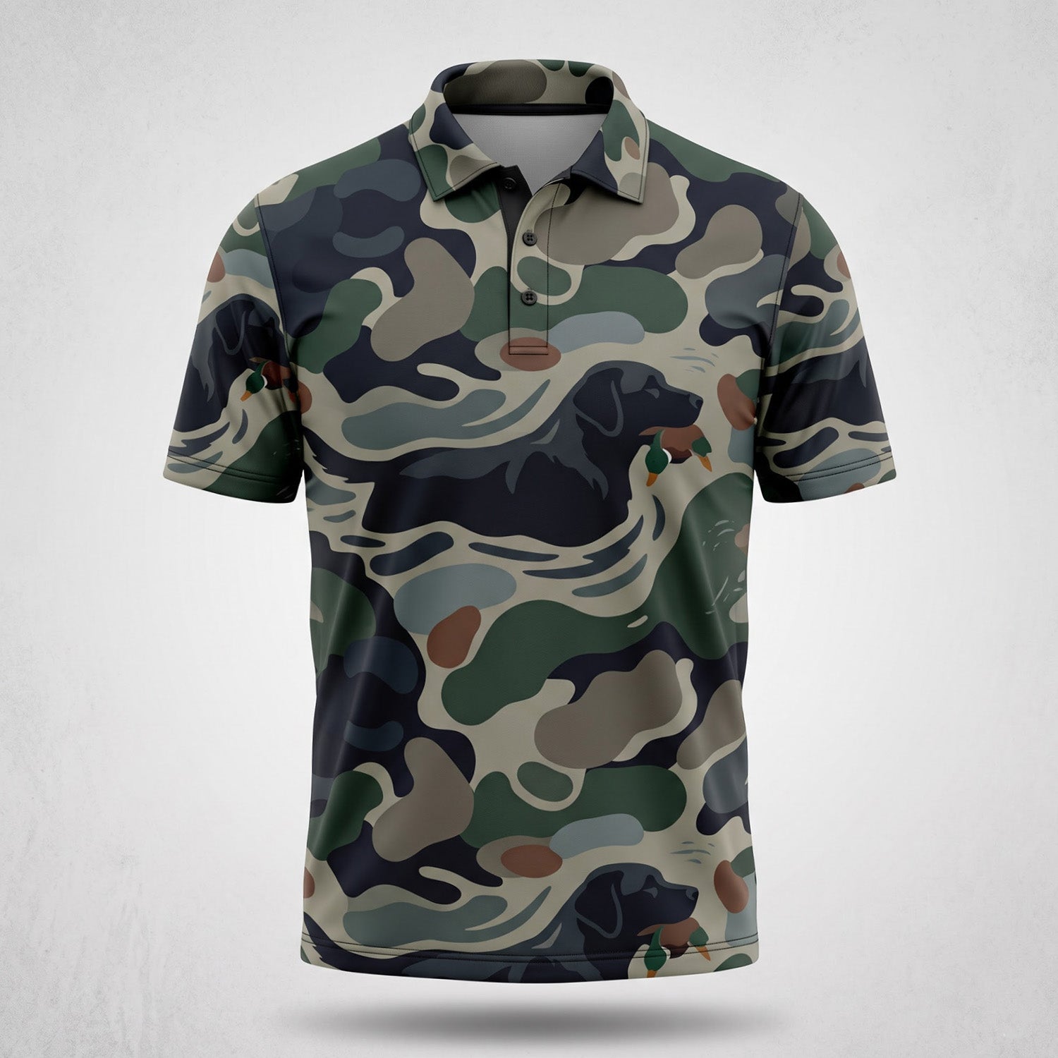 Duck Hunting - Polo Shirt DUPL1035