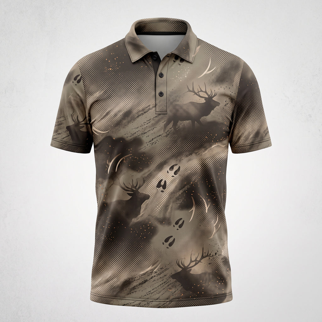 Elk Hunting - Polo Shirt EHPL1018