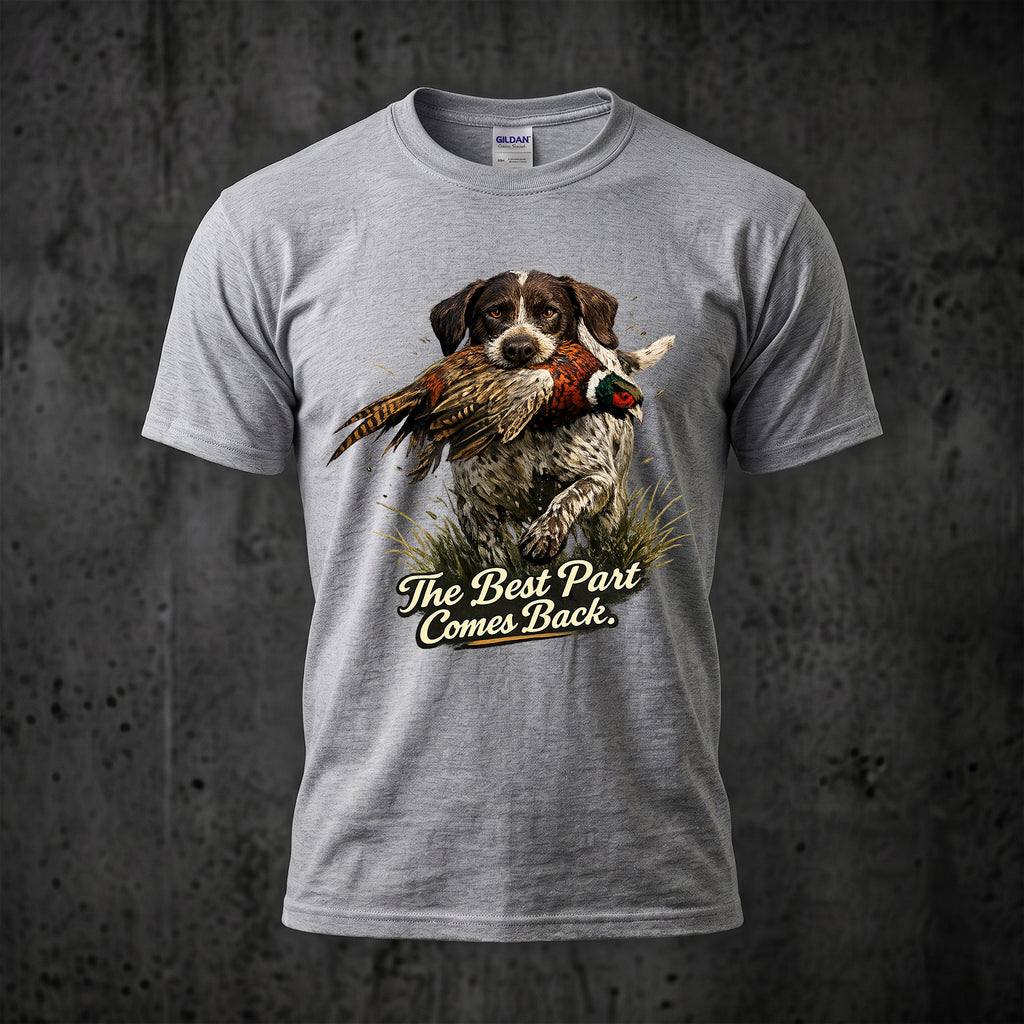 Upland Pheasant Hunting - Outdoor Cotton T-Shirt PHCT1008
