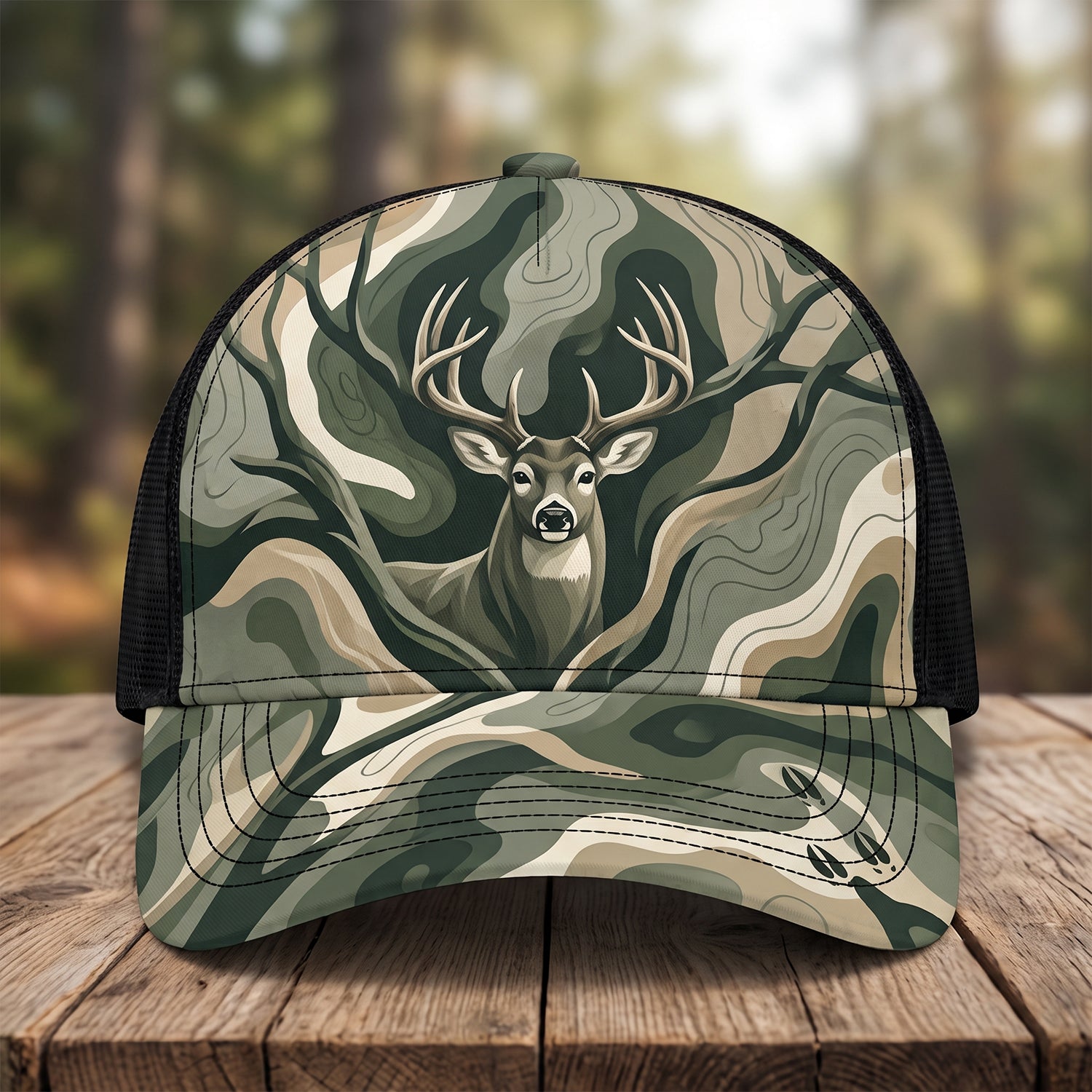Whitetail Hunting - Outdoor Mesh Cap WHMC1001