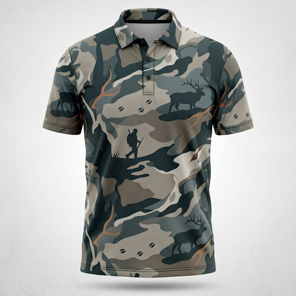 Elk Hunting - Polo Shirt EHPL1022