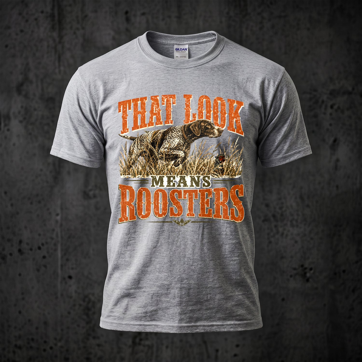 Upland Pheasant Hunting - Outdoor Cotton T-Shirt PHCT1012