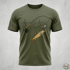 Fly Fishing - Outdoor Cotton T-Shirt FFCT1001