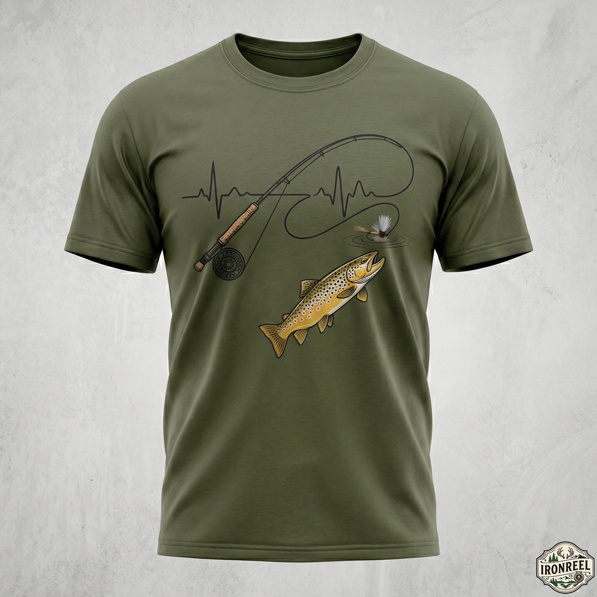Fly Fishing - Outdoor Cotton T-Shirt FFCT1001