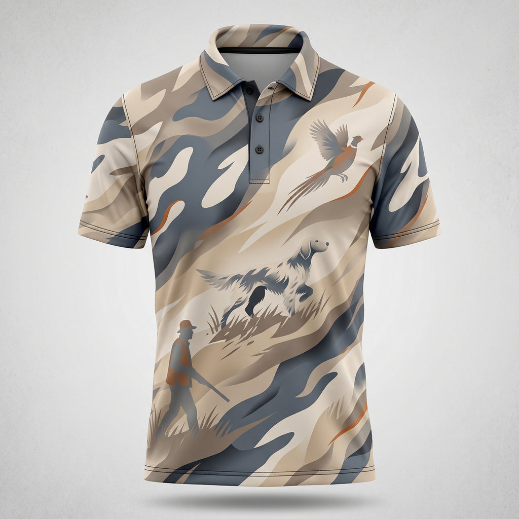 Upland Pheasant Hunting - Polo Shirt PHPL1016
