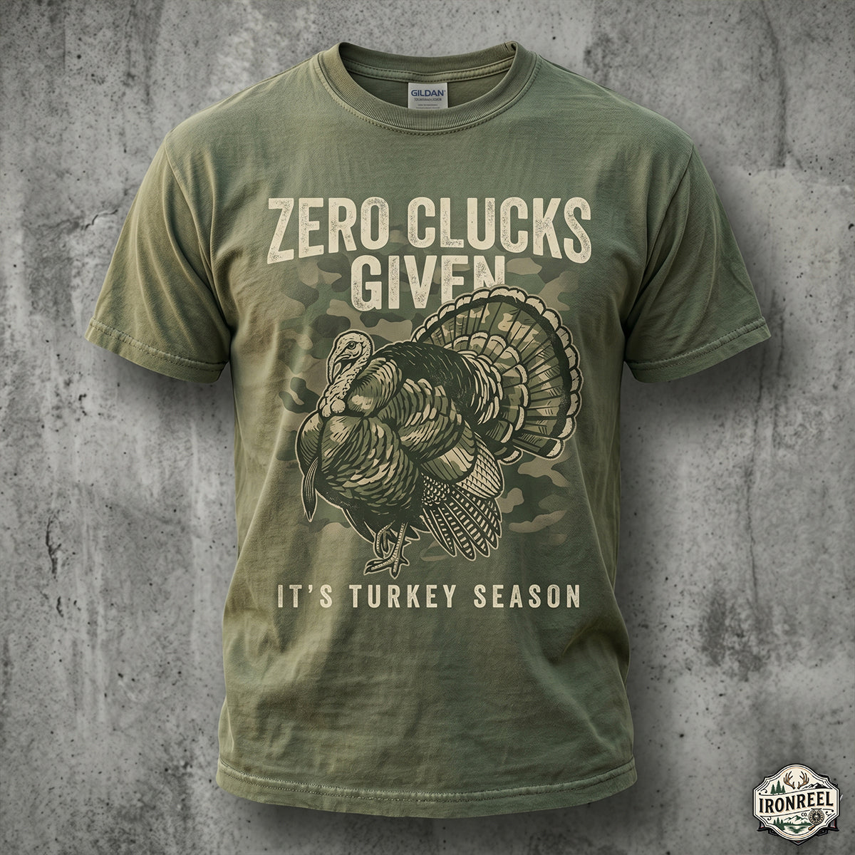 Turkey Hunting - Cotton Hunting T-Shirt TGC-1011