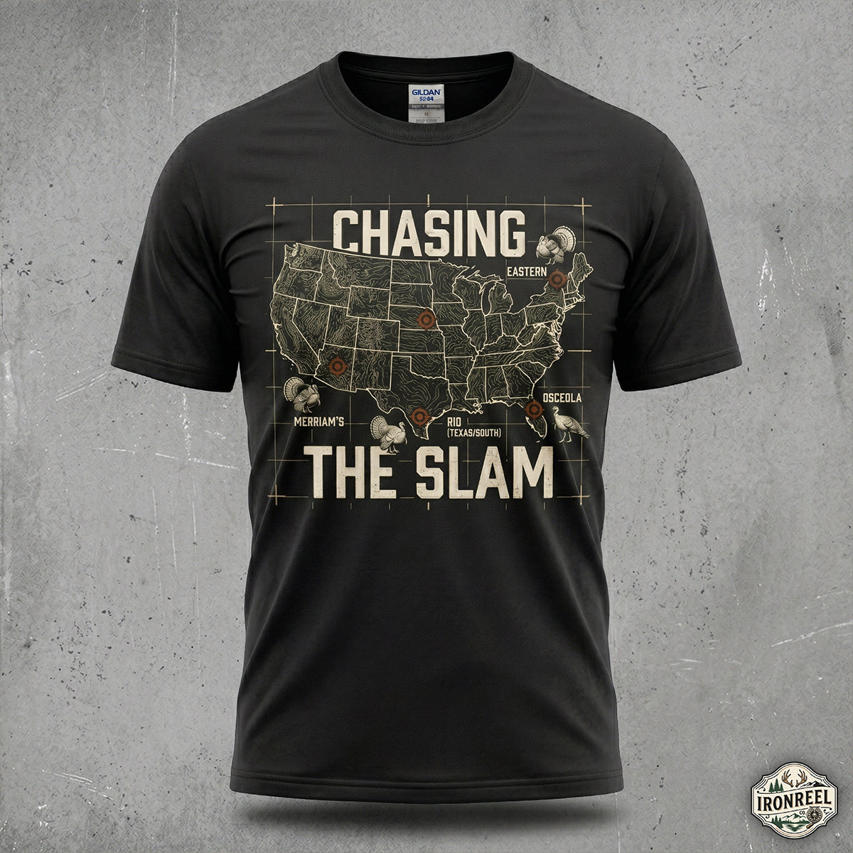Turkey Hunting - Cotton Hunting T-Shirt TGC-1002