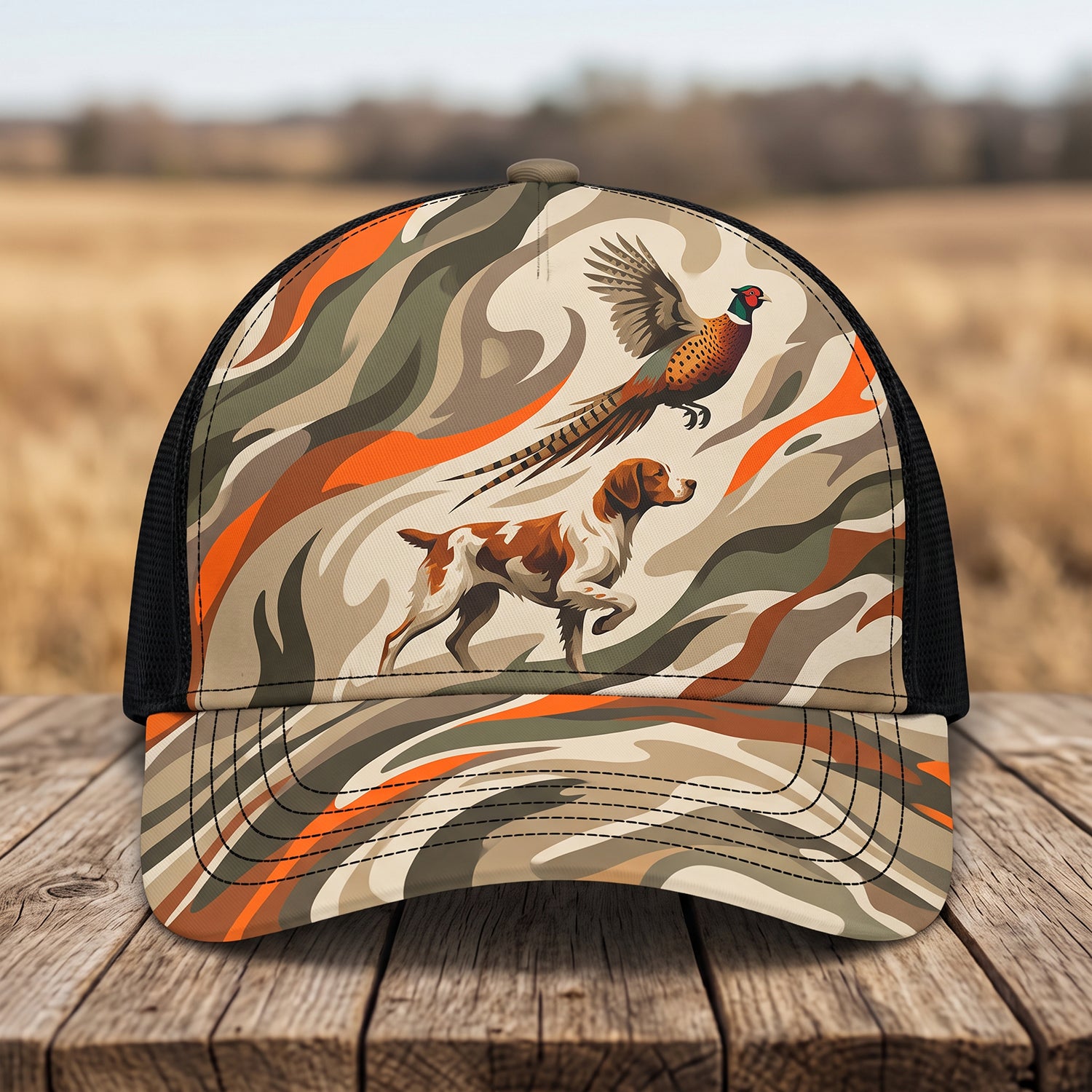 Upland Pheasant Hunting - Mesh Cap UPHMC1005
