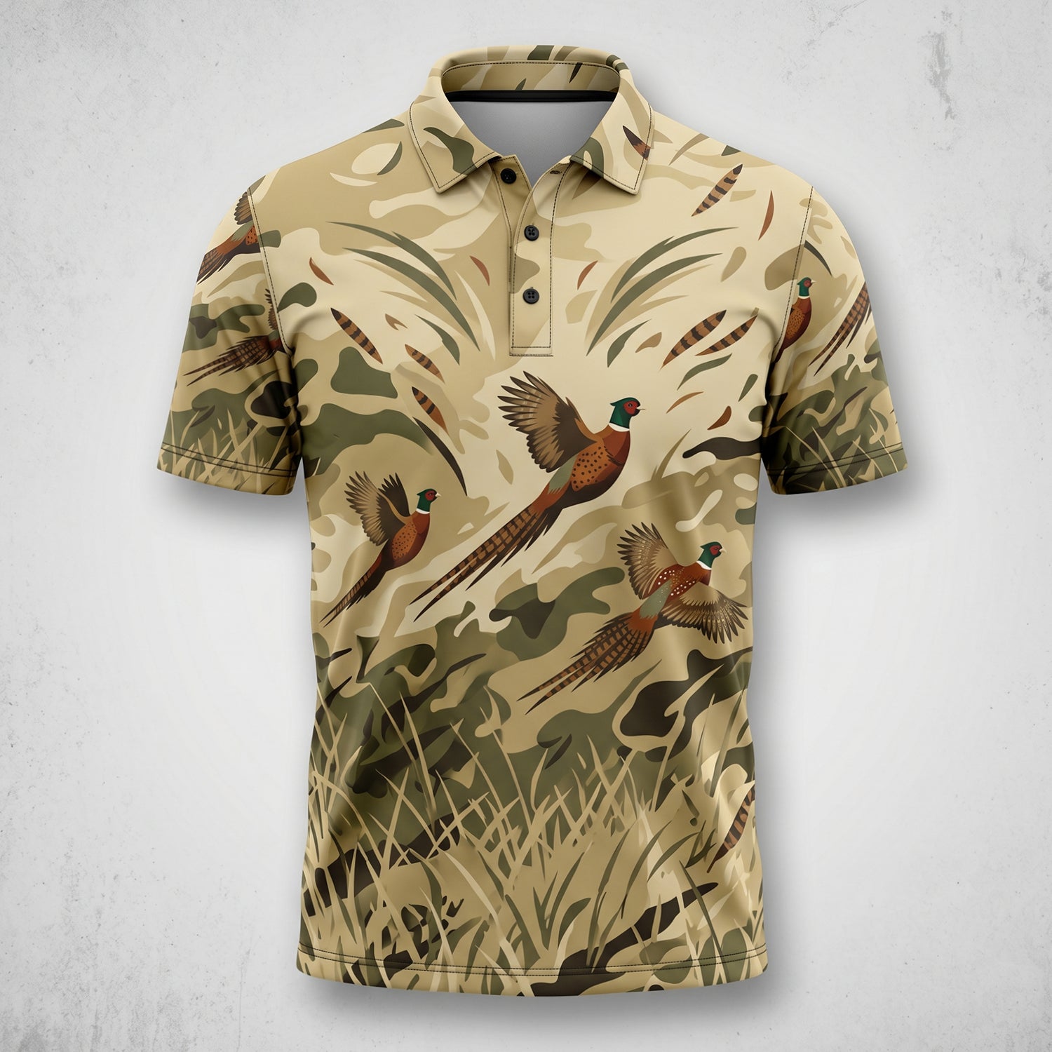 Upland Pheasant Hunting - Polo Shirt PHPL1012