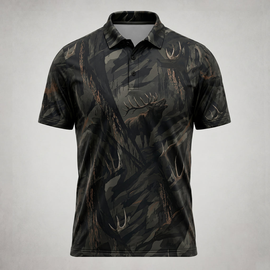 Elk Hunting - Polo Shirt EHPL1009