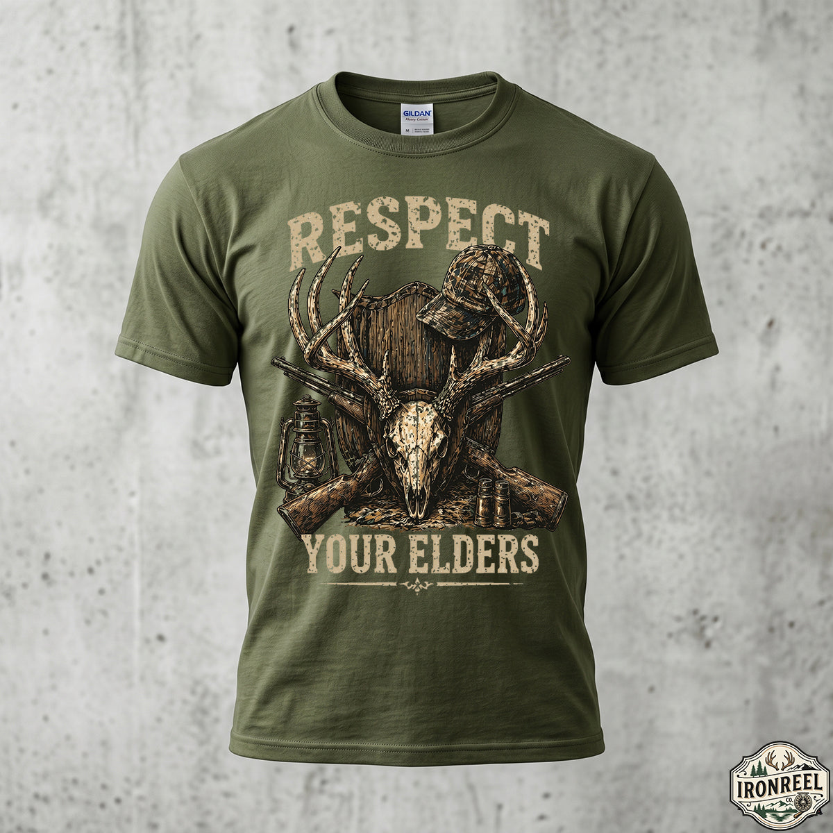 Deer Hunting - Cotton Hunting T-Shirt DGC-1003