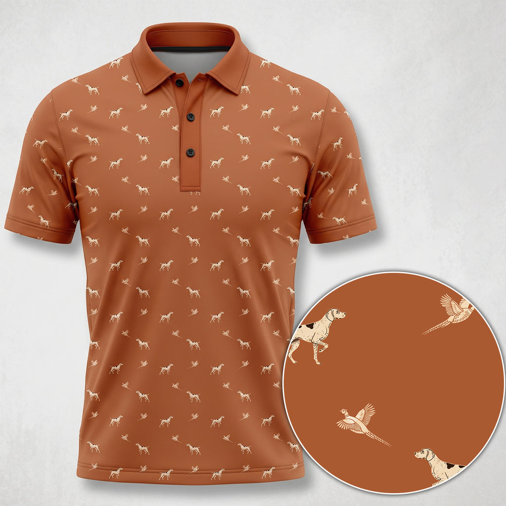 Upland Pheasant Hunting - Polo Shirt PHPL1018