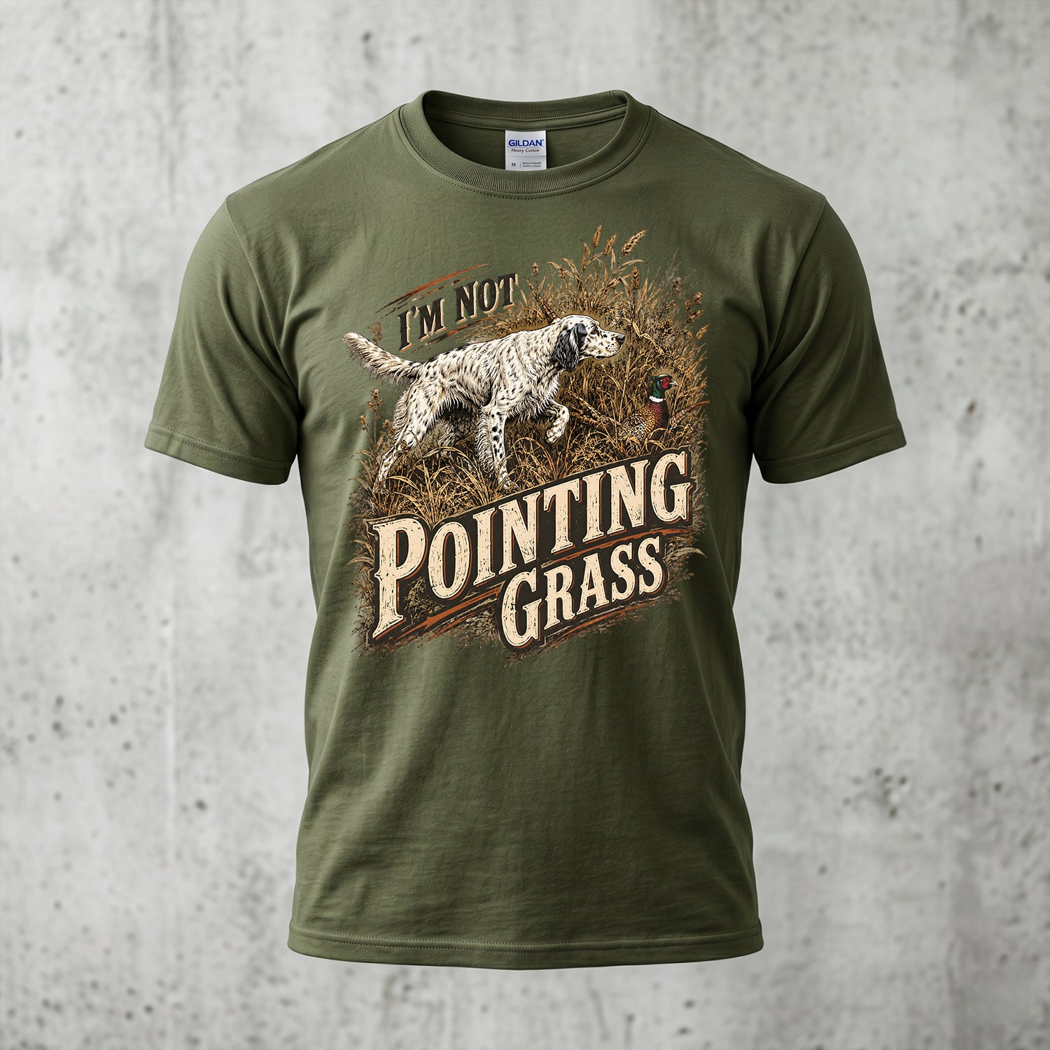Upland Pheasant Hunting - Outdoor Cotton T-Shirt PHCT1023