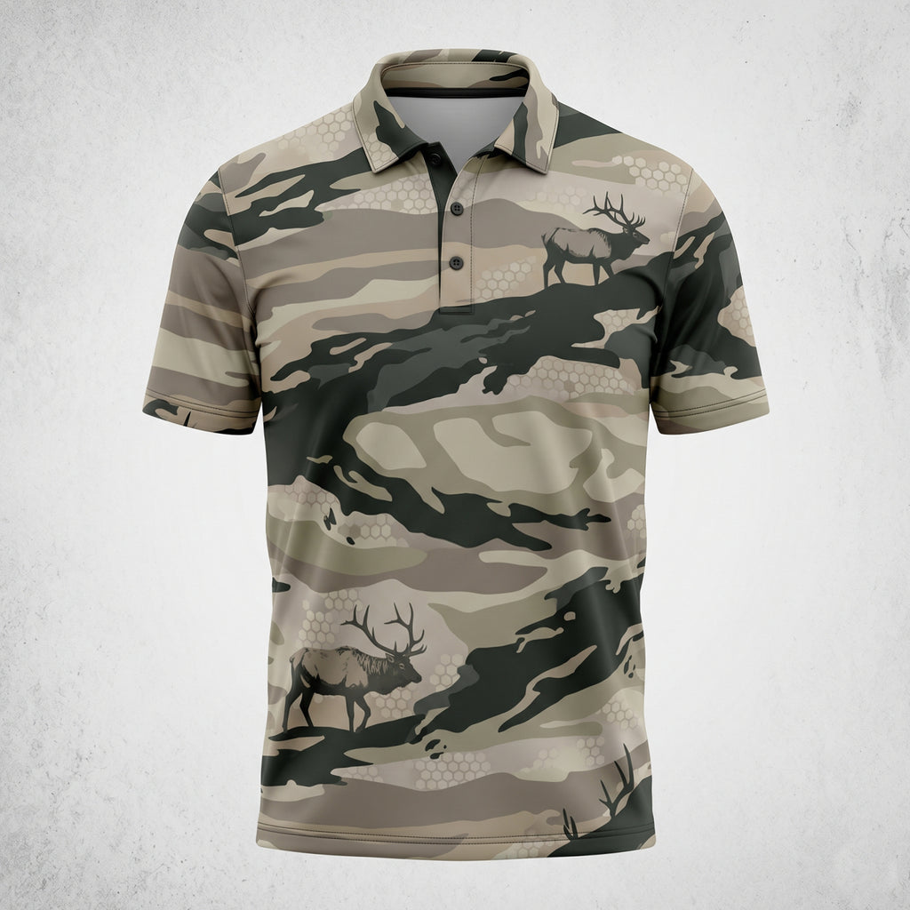 Elk Hunting - Polo Shirt EHPL1016