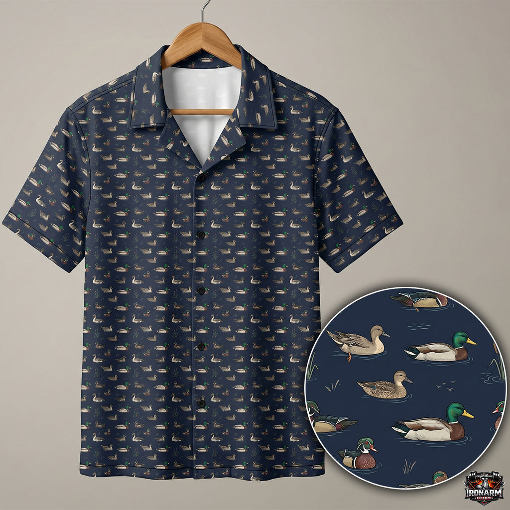 Mallard Paradise Collection - Hawaiian Shirt MPHS1002