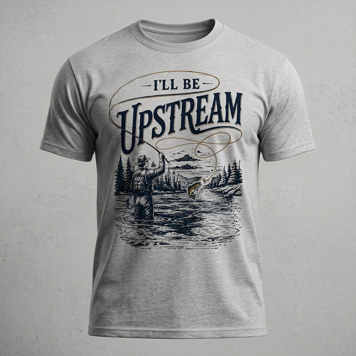 Fly Fishing - Outdoor Cotton T-Shirt FFCT1002