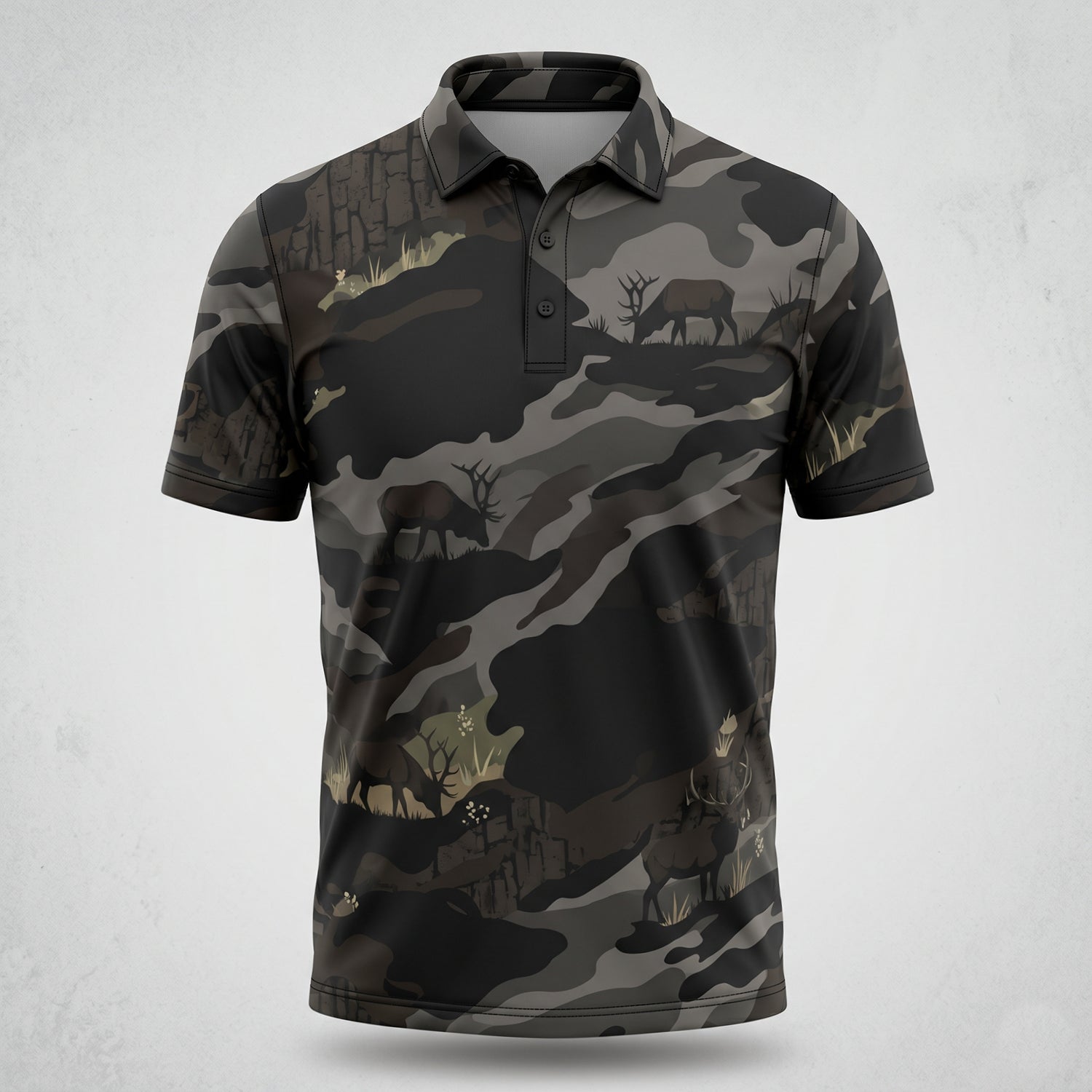 Elk Hunting - Polo Shirt EHPL1013