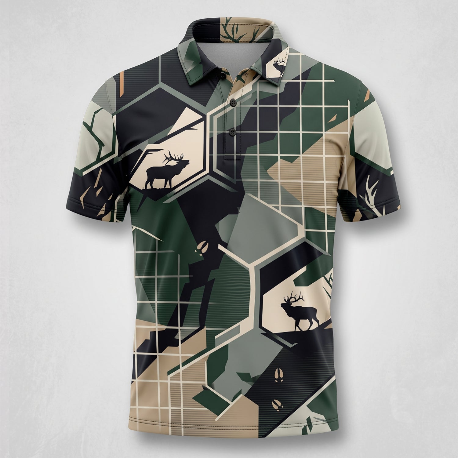 Elk Hunting - Polo Shirt EHPL1024