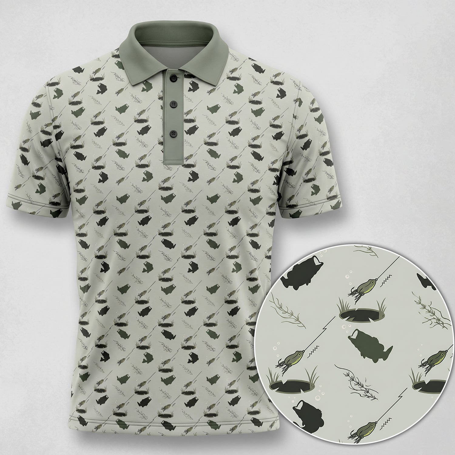 Bass Fishing - Polo Shirt BFPL1018