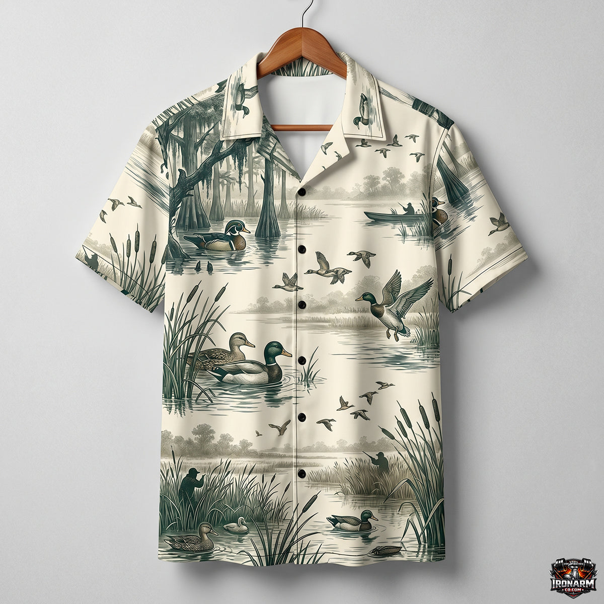 Mallard Paradise Collection - Hawaiian Shirt MPHS1003