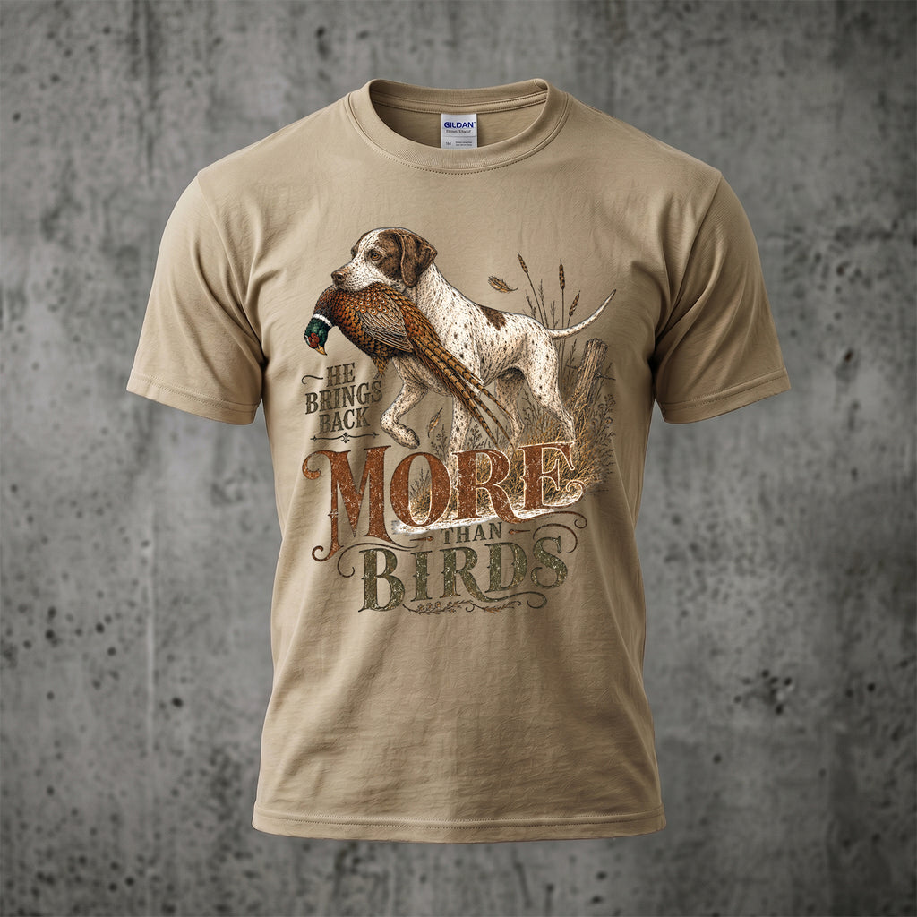 Upland Pheasant Hunting - Outdoor Cotton T-Shirt PHCT1018