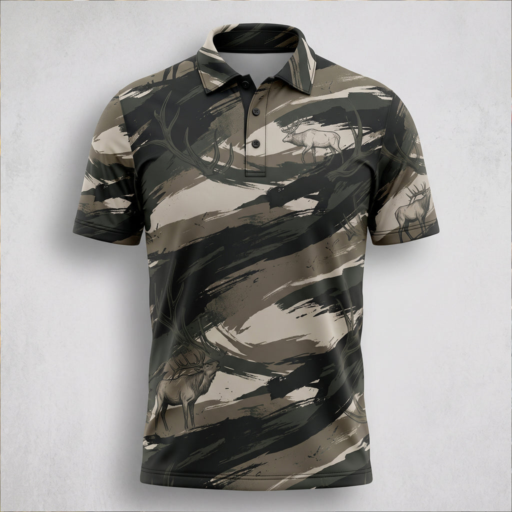 Elk Hunting - Polo Shirt EHPL1021