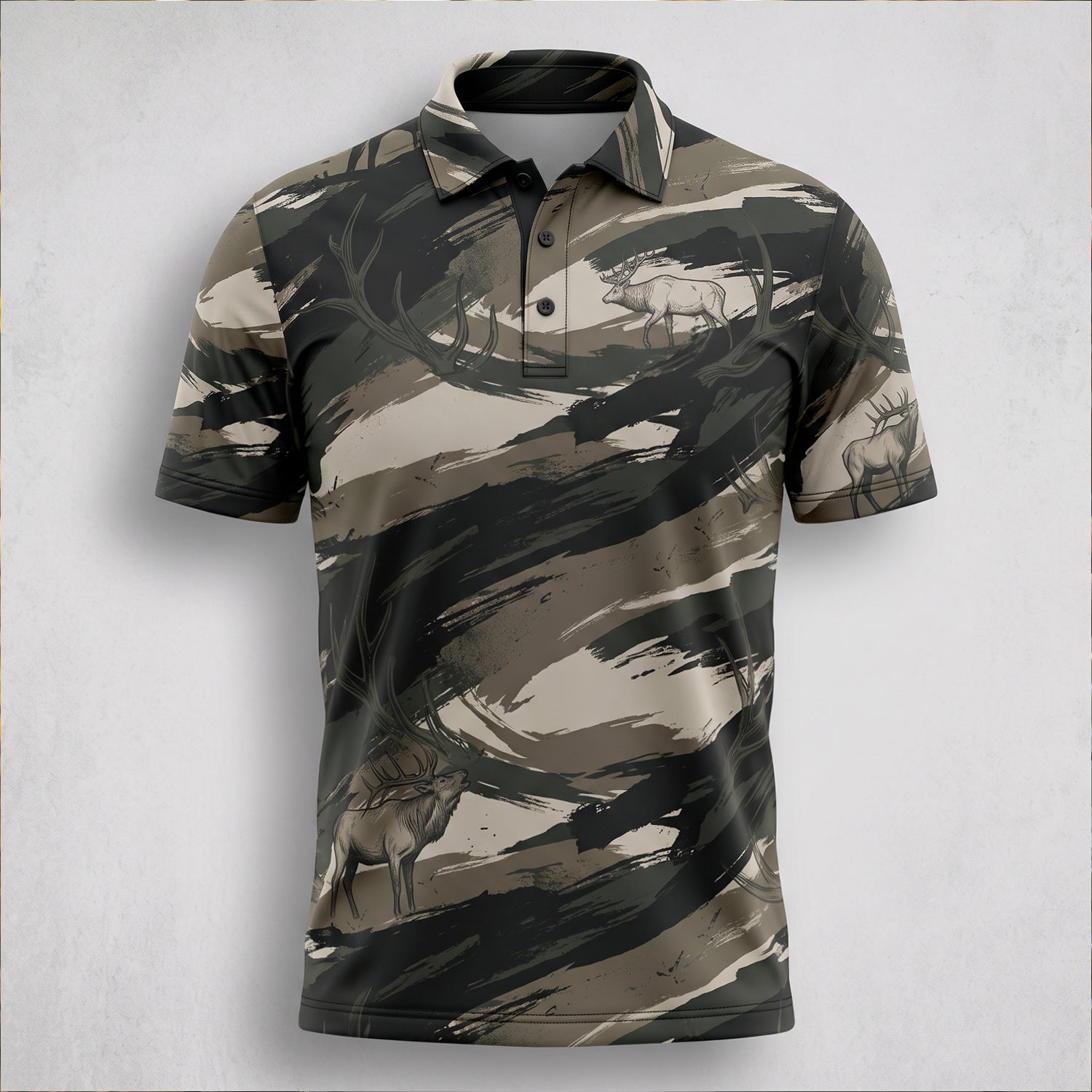 Elk Hunting - Polo Shirt EHPL1021