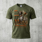 Upland Pheasant Hunting - Outdoor Cotton T-Shirt PHCT1061