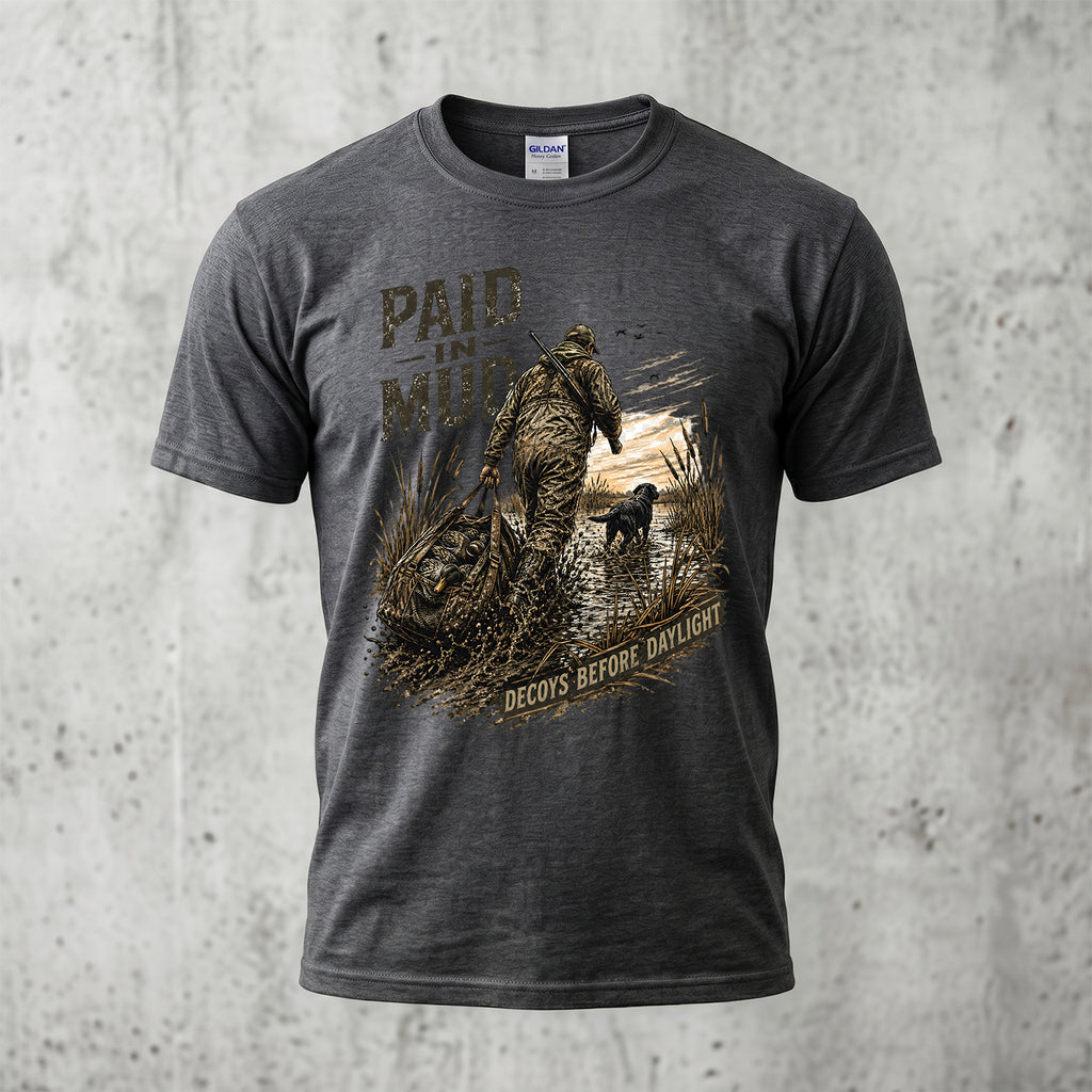 Duck Hunting - Outdoor Cotton T-Shirt DUCT1002