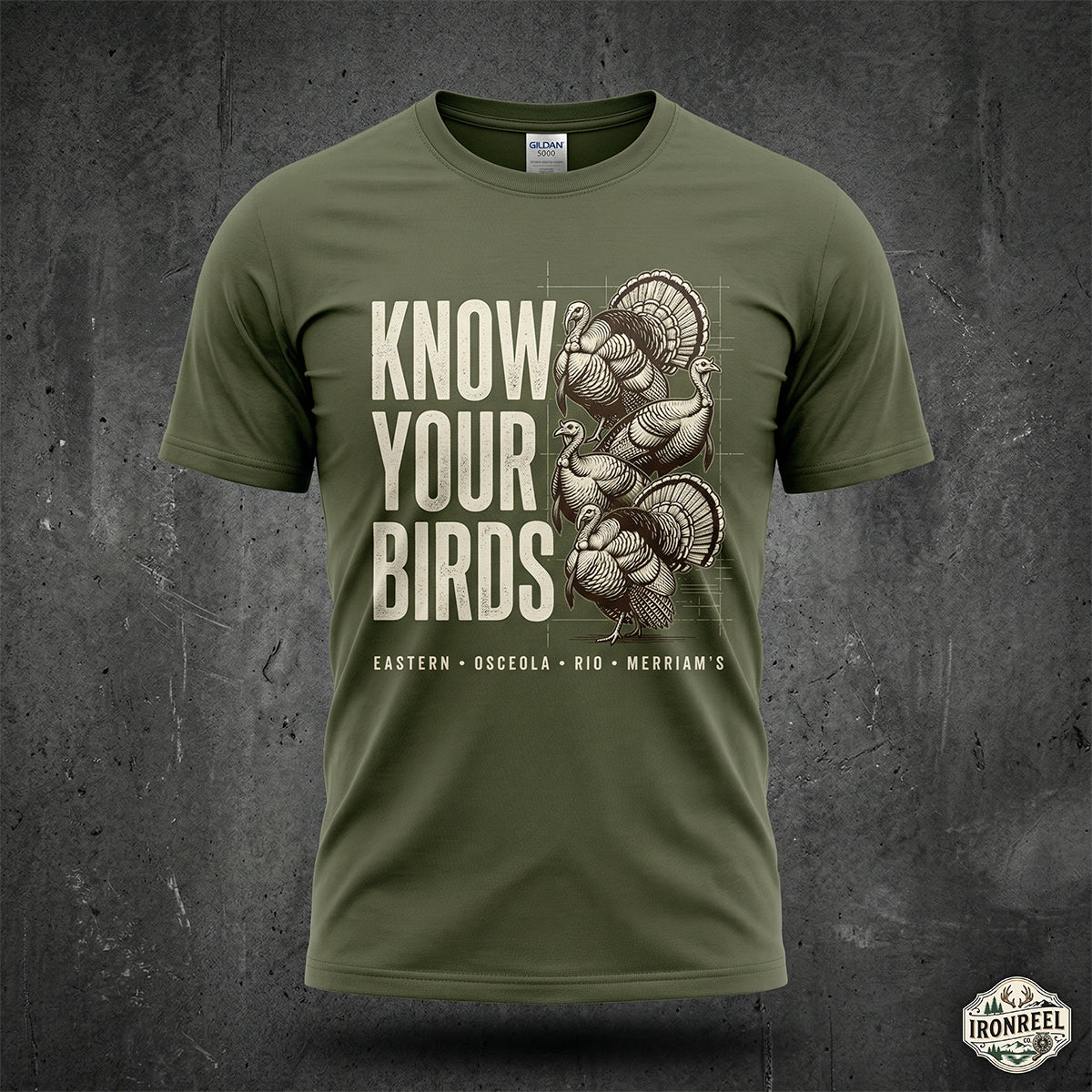 Turkey Hunting - Cotton Hunting T-Shirt TGC-1001
