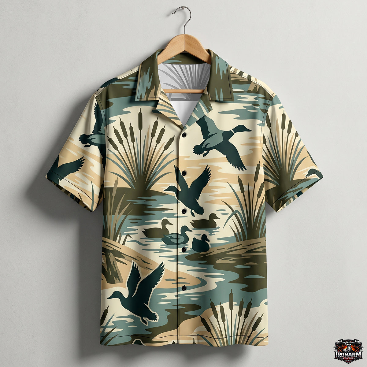 Mallard Paradise Collection - Hawaiian Shirt MPHS1001