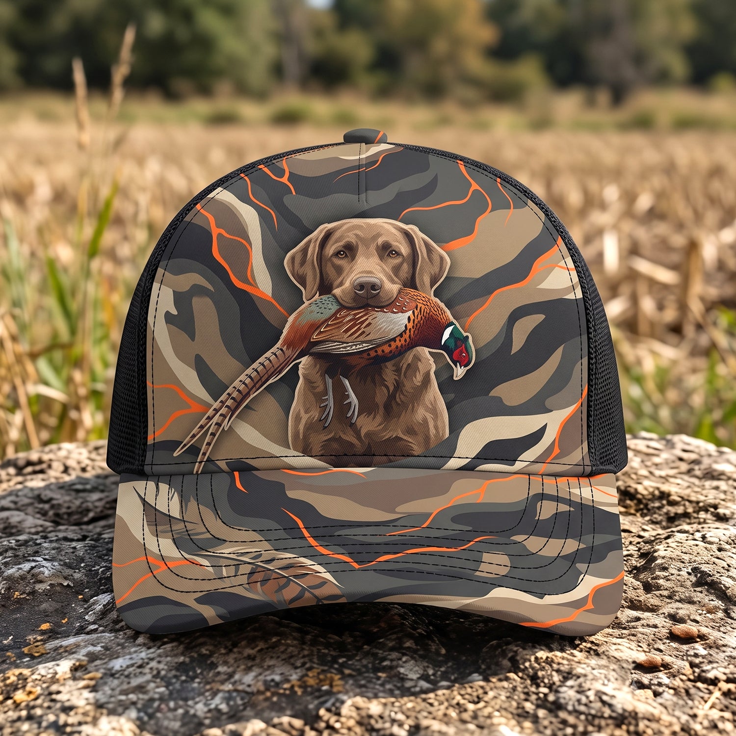Upland Pheasant Hunting - Mesh Cap UPHMC1007