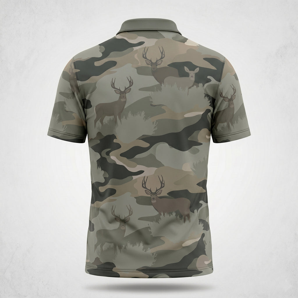 Mule Deer Hunting - Polo Shirt MDHPL1002