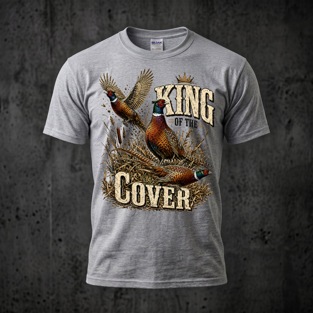 Upland Pheasant Hunting - Outdoor Cotton T-Shirt PHCT1025