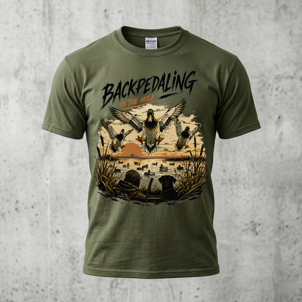 Duck Hunting - Outdoor Cotton T-Shirt DUCT1009