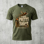 Upland Pheasant Hunting - Outdoor Cotton T-Shirt PHCT1056