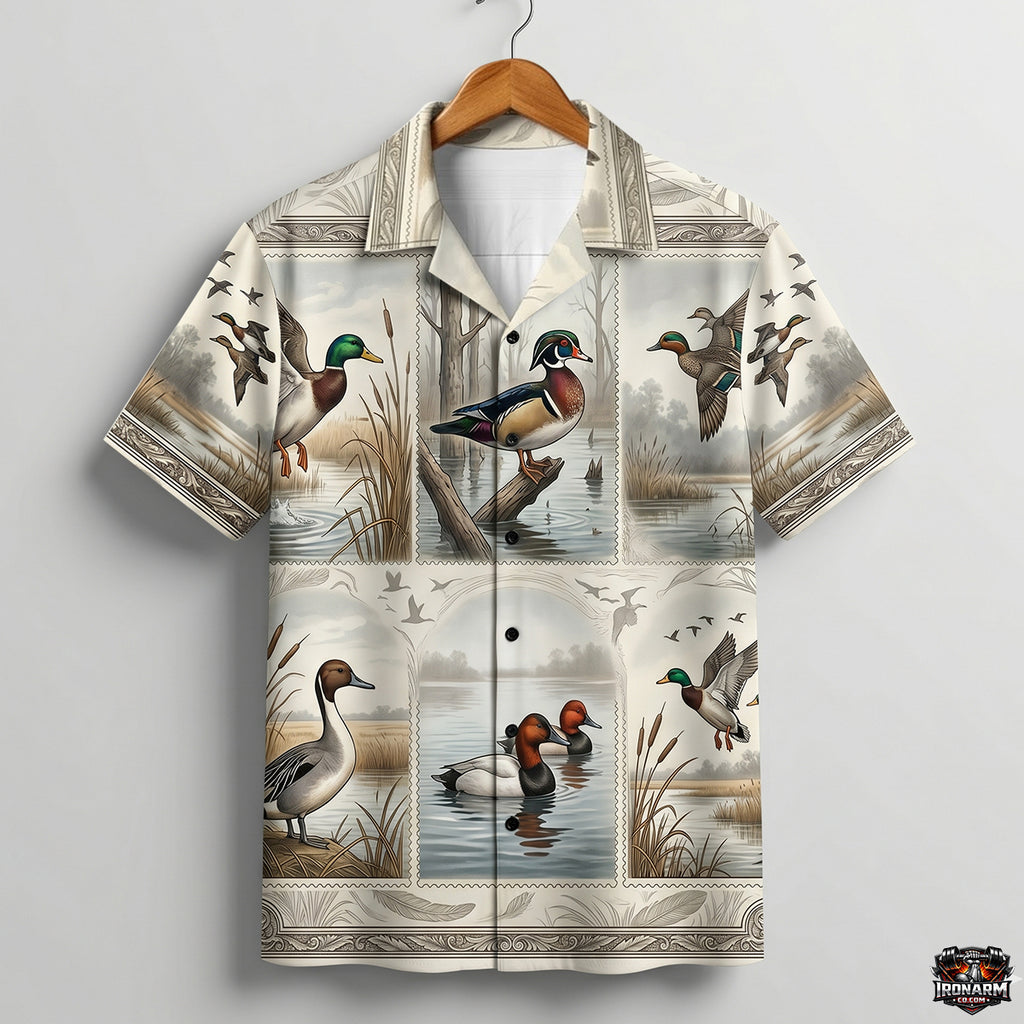 Mallard Paradise Collection - Hawaiian Shirt MPHS1004