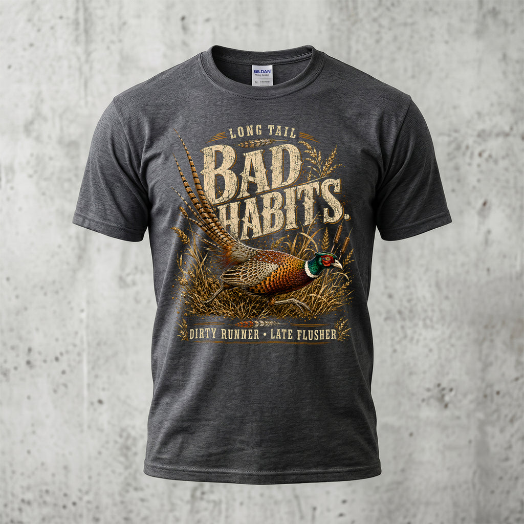Upland Pheasant Hunting - Outdoor Cotton T-Shirt PHCT1055