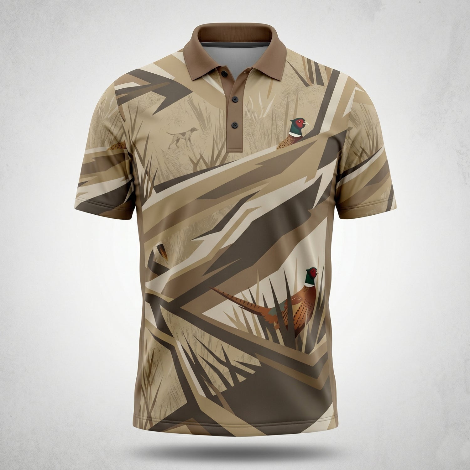 Upland Pheasant Hunting - Polo Shirt PHPL1010