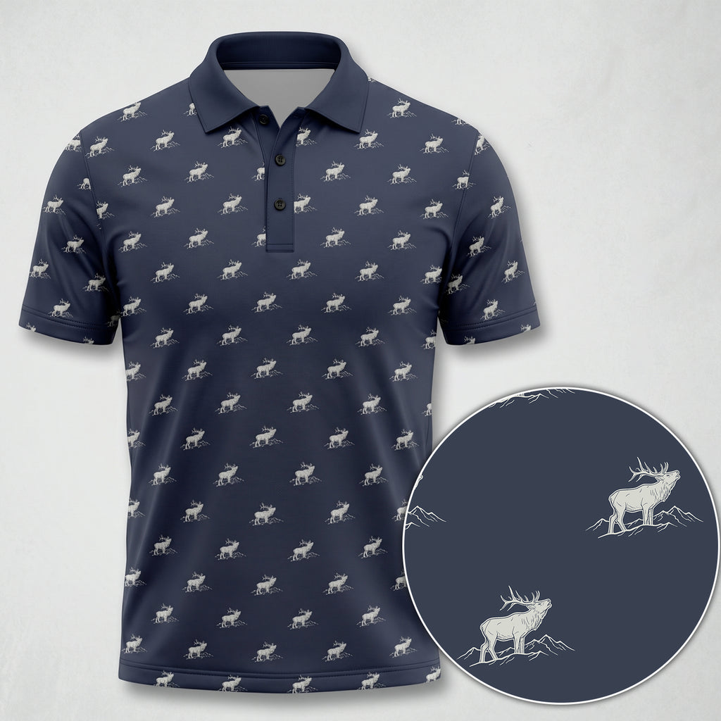 Elk Hunting - Polo Shirt EHPL1010