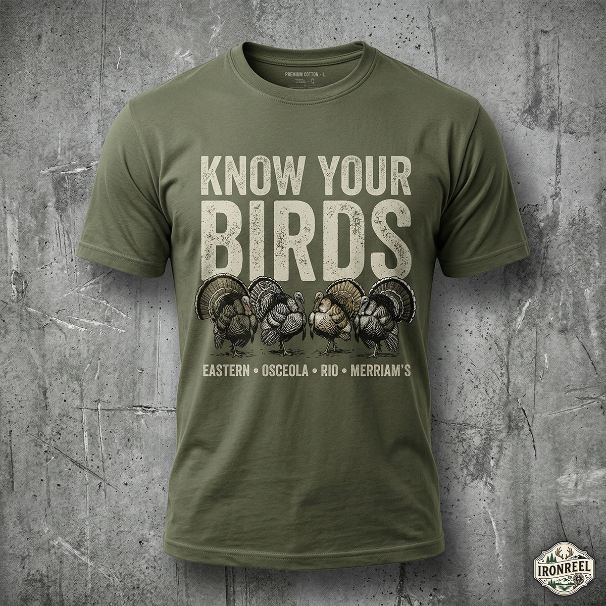 Turkey Hunting - Cotton Hunting T-Shirt TGC-1004